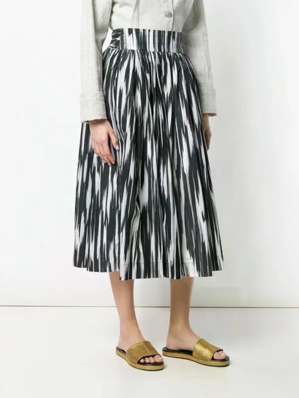 Woolrich Printed Full Skirt